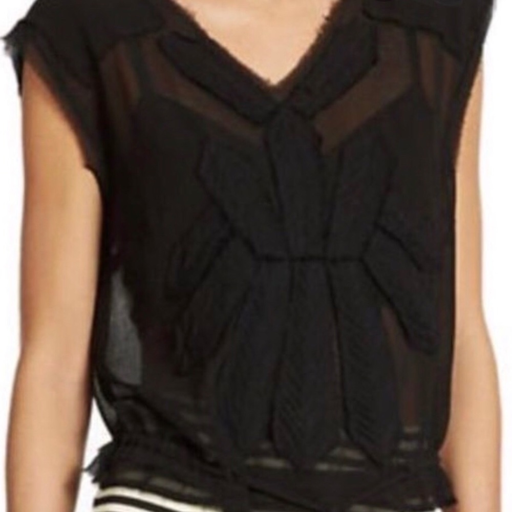 Free People Sheer Top